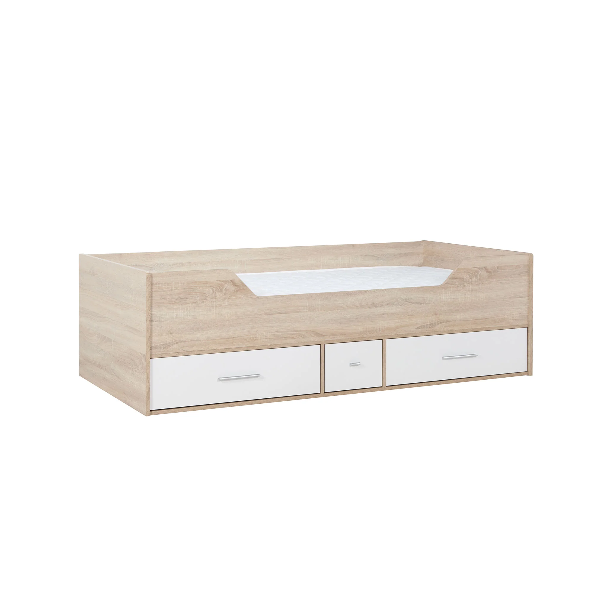 Camden White & Oak Effect Cabin Bed - Image 5