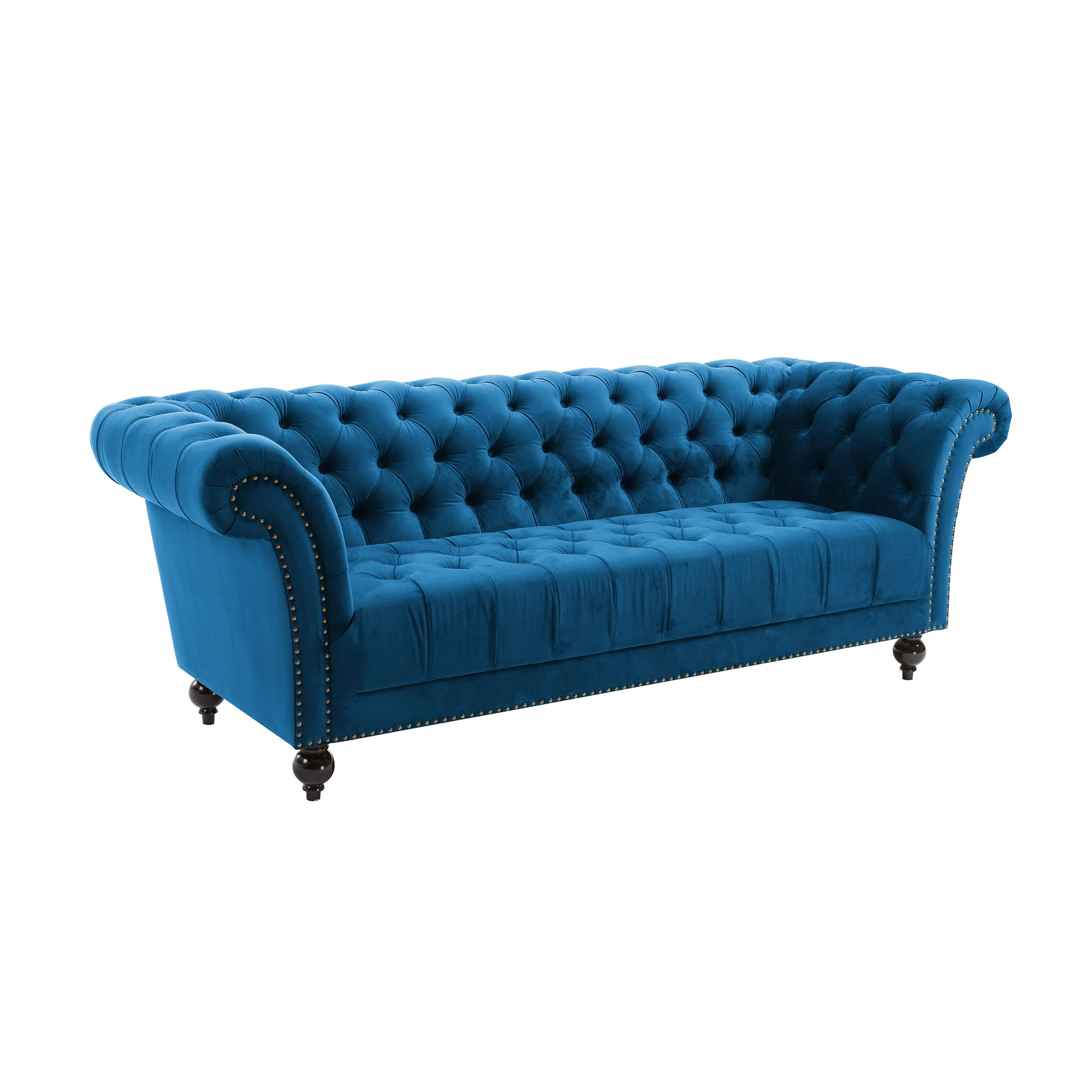 Chester Blue Sofa - Image 6
