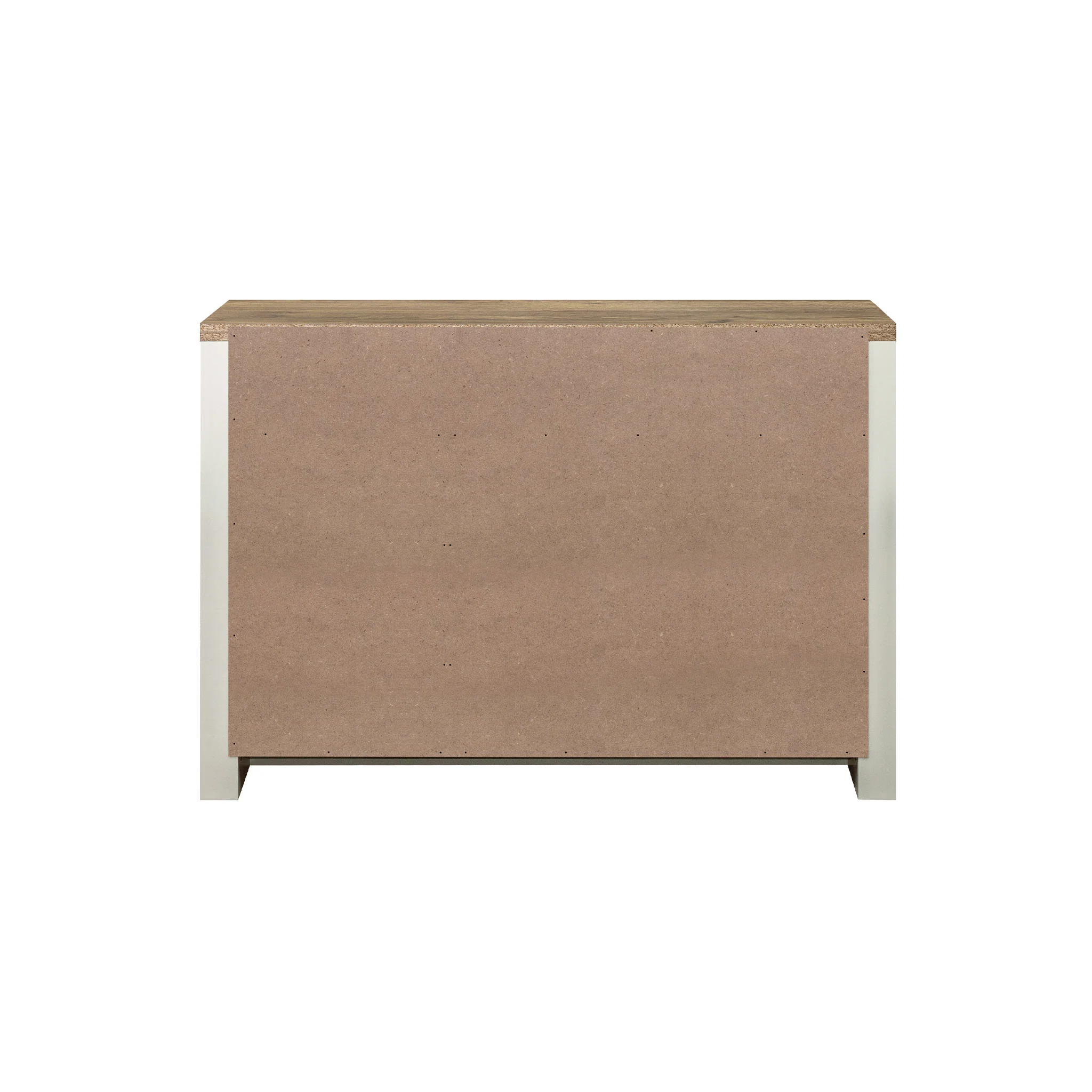 Highgate Cream & Oak 3 Door 2 Drawer Sideboard - Image 5