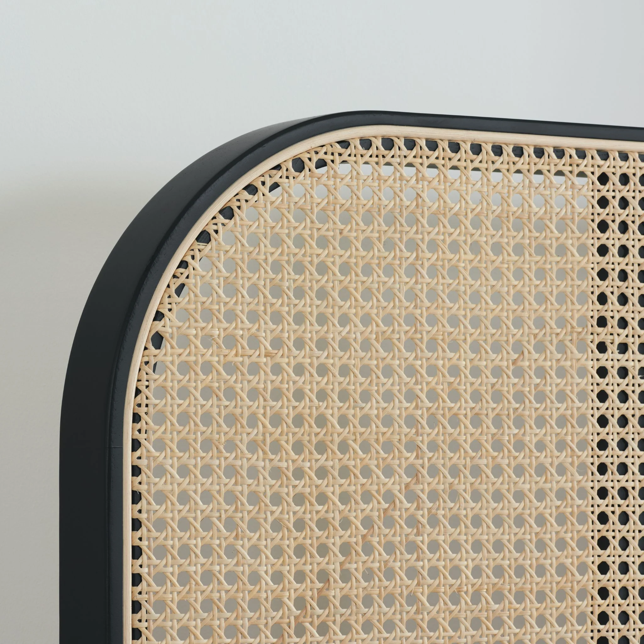 Margot Rattan Bed Black - Image 3