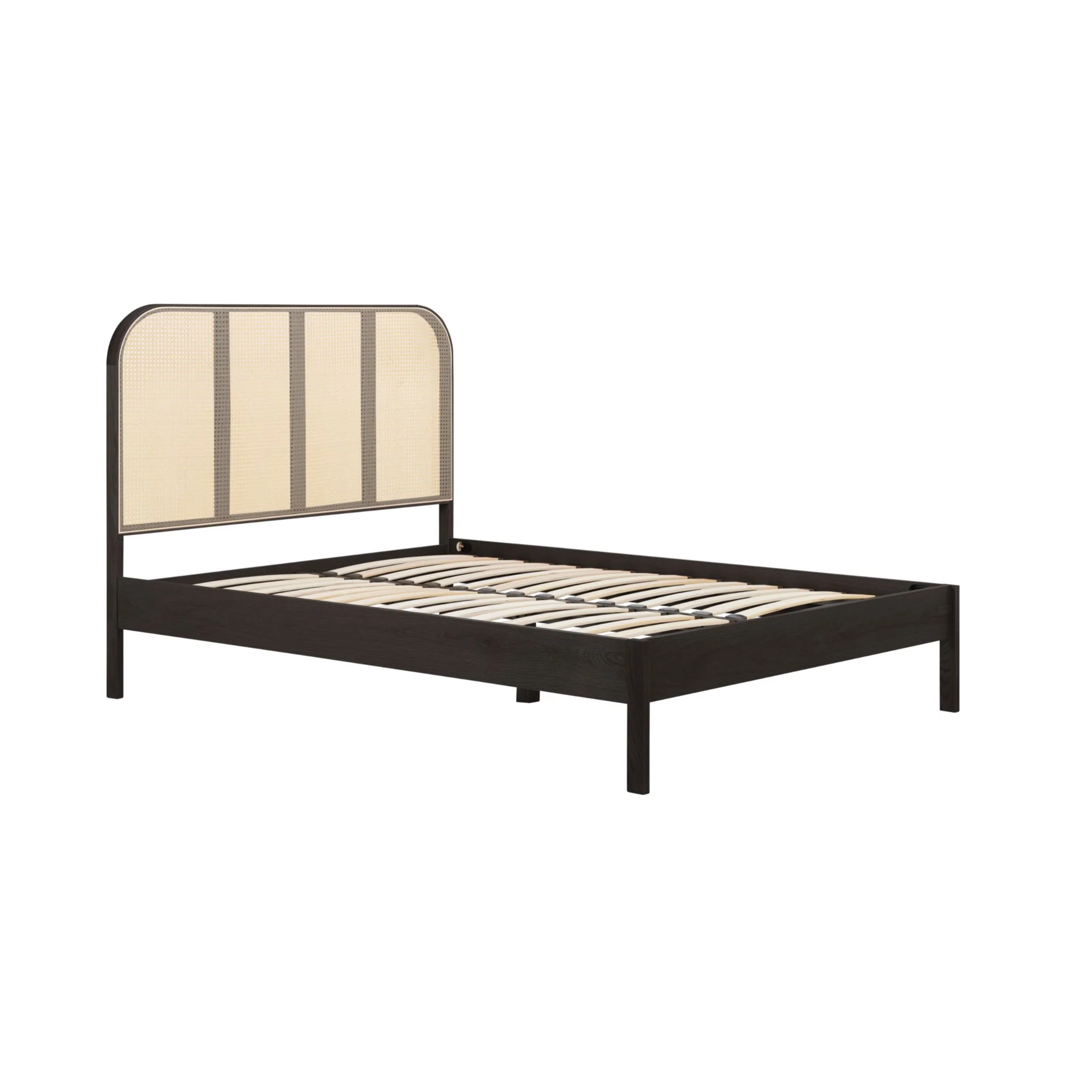 Margot Rattan Bed Black - Image 5
