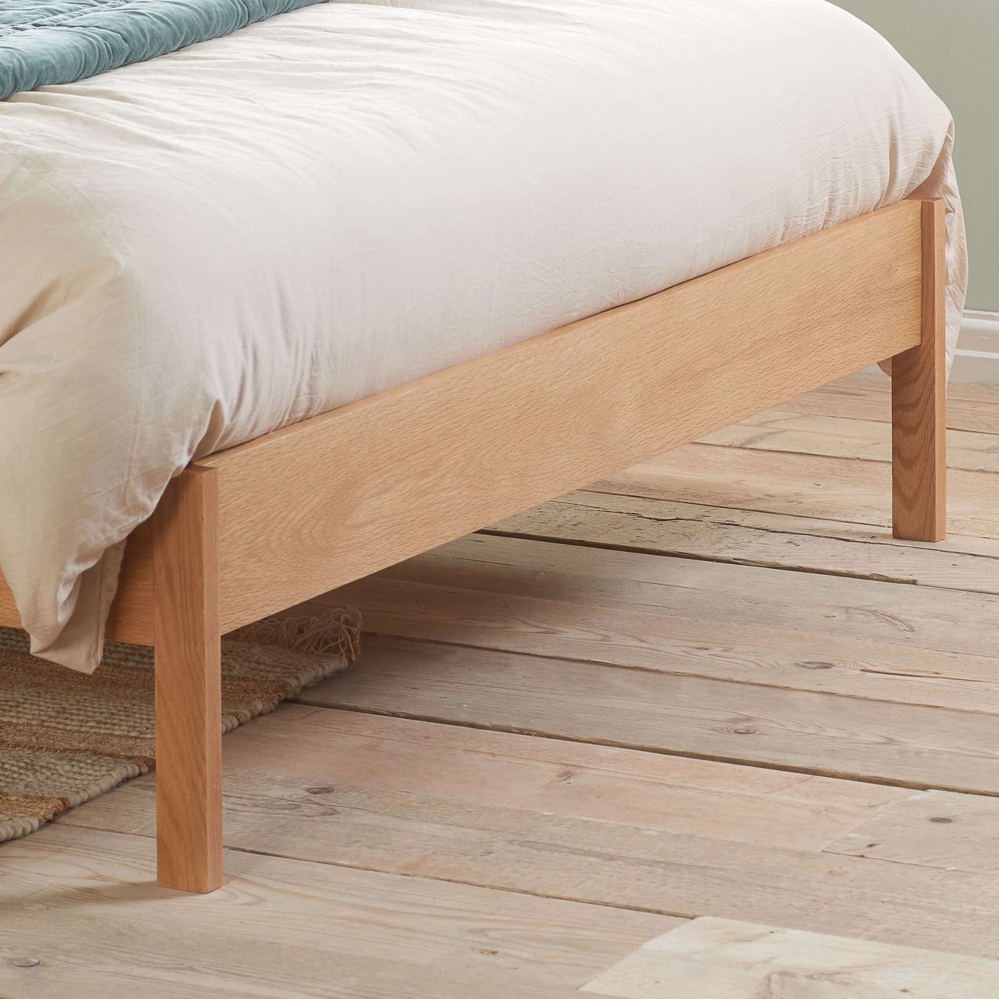 Margot Rattan Bed Oak - Image 4