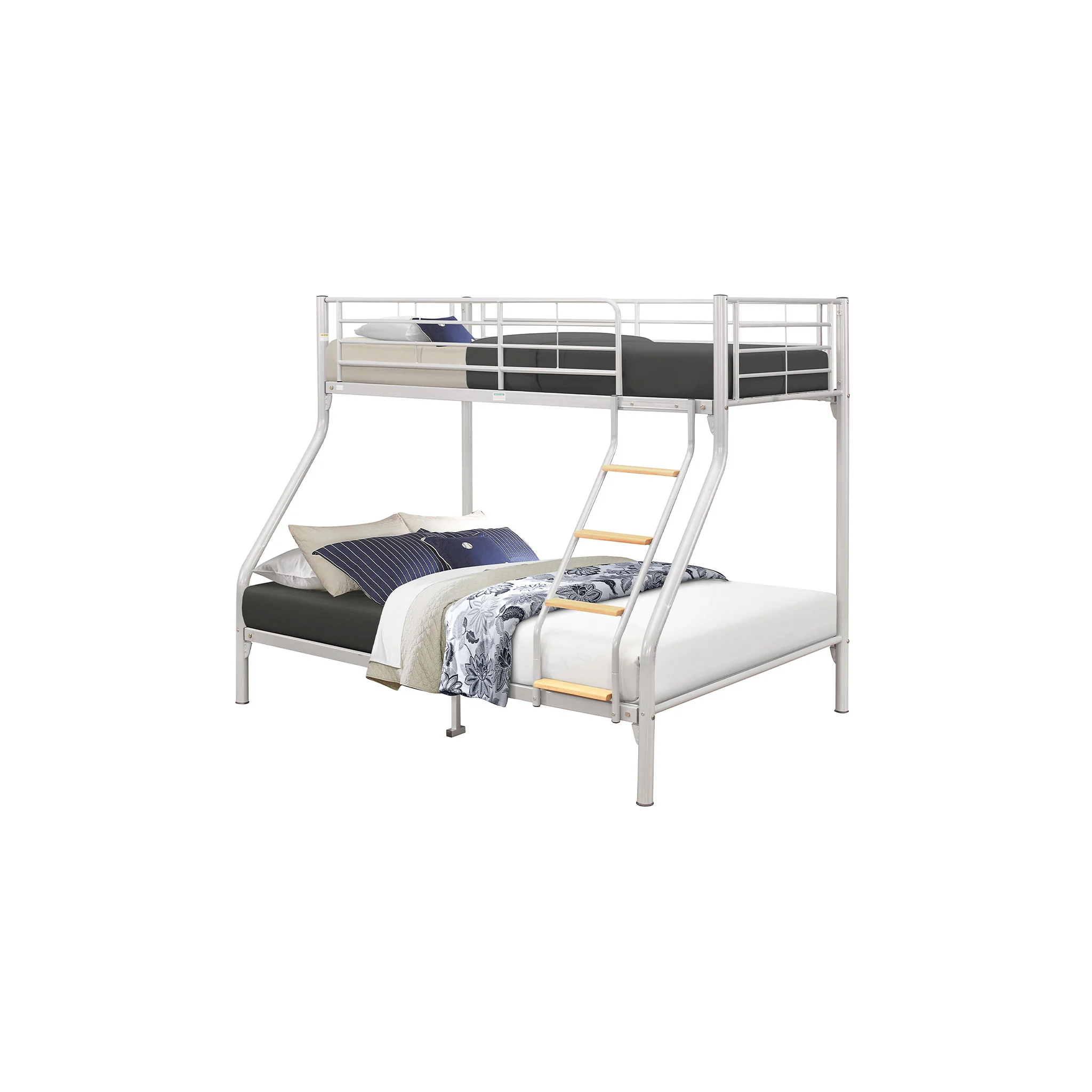 Nexus Silver Metal Bulk Bed - Image 5
