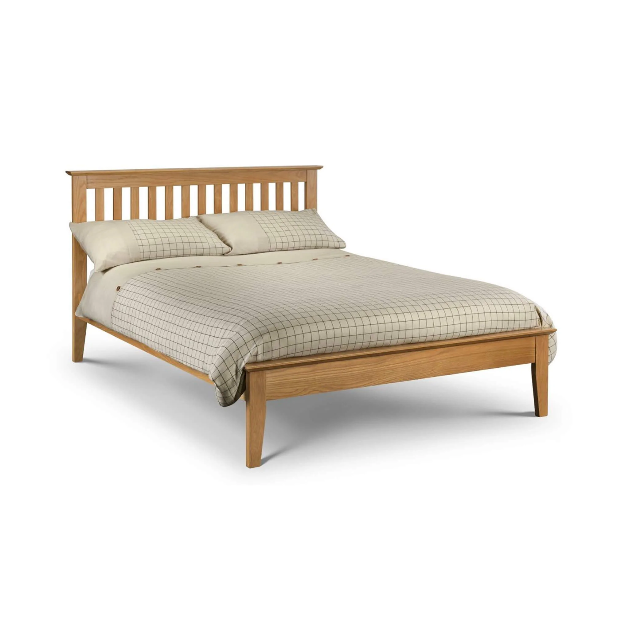 Salerno Shaker Bed Solid Oak - Image 4